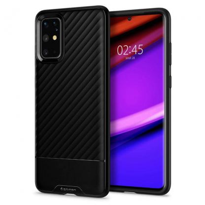 Spigen Core Armor - силиконов (TPU) калъф с висока степен на защита за Samsung Galaxy S20 Plus (черен)