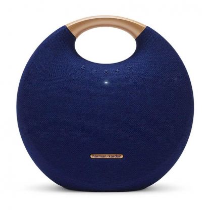 Harman Kardon Onyx Studio 5 Portable Bluetooth Speaker - преносим безжичен аудио спийкър за мобилни устройства (син)