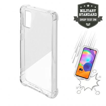 4smarts Hard Cover Ibiza - хибриден удароустойчив кейс за Samsung Galaxy A41 (прозрачен)