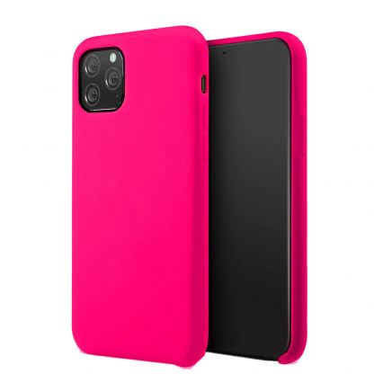 Vennus Silicone Case - силиконов (TPU) калъф за Samsung Galaxy A51 (розов)