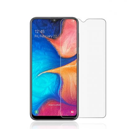 Premium Tempered Glass Protector - калено стъклено защитно покритие за дисплея на Samsung Galaxy A20e (прозрачен)