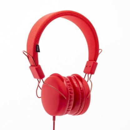 Urbanz Pastel Stereo Headphones - слушалки за мобилни устройства с 3.5 мм стерео-жак (коралов) 