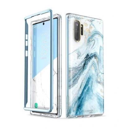 i-Blason Cosmo Protective Case - удароустойчив хибриден кейс за Samsung Galaxy Note 10 Plus (син)