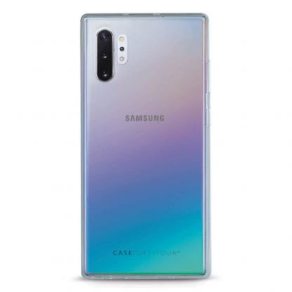 дублириана - Case FortyFour No.1 Case - силиконов TPU калъф за Samsung Galaxy Note 10 Plus (прозрачен)