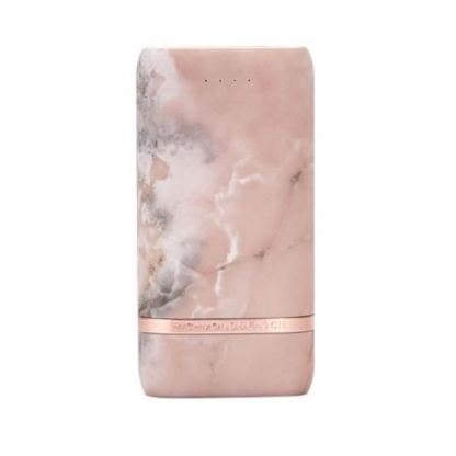 Richmond and Finch Pink Marble 5200 mAh - външна батерия с USB изход за мобилни устройства (розов)