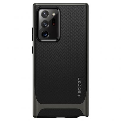 Spigen Neo Hybrid Case - хибриден кейс с висока степен на защита за Samsung Galaxy Note 20 Ultra (сив)