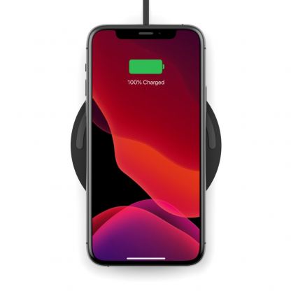 Belkin Boost Charge Wireless Charging Pad 10W - поставка (пад) за безжично зареждане за Apple, Samsung, LG, Sony и други QI съвместими устройства (черен)