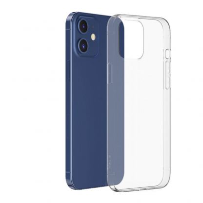Baseus Simple Case - силиконов (TPU) калъф за iPhone 12 (прозрачен)