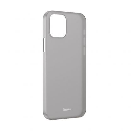 Baseus Wing case - тънък полипропиленов кейс (0.45 mm) за iPhone 12 (черен)