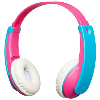JVC HAKD9BTA Tiny Phones Kids Wireless Bluetooth Headphones - безжични безжични слушалки подходящи за деца (розов-син)