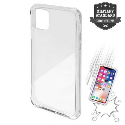 4smarts Hard Cover Ibiza - хибриден удароустойчив кейс за iPhone 12 Pro Max (прозрачен)