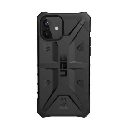 Urban Armor Gear Pathfinder Case - удароустойчив хибриден кейс за iPhone 12 Pro Max (черен)