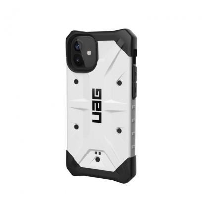 Urban Armor Gear Pathfinder Case - удароустойчив хибриден кейс за iPhone 12 Mini (бял)