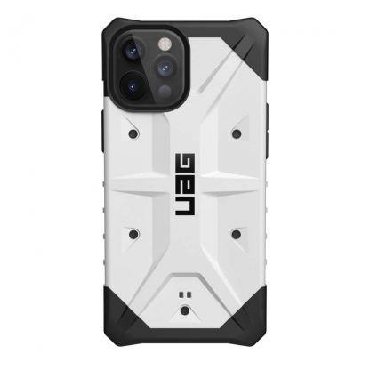 Urban Armor Gear Pathfinder Case - удароустойчив хибриден кейс за iPhone 12 Pro Max (бял)