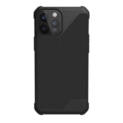 Urban Armor Gear Metropolis LT Fiber Armor Armortex - удароустойчив хибриден кейс за iPhone 12 Pro Max (черен)
