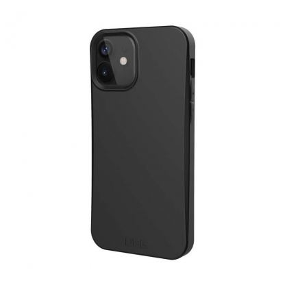 Urban Armor Gear Biodegradeable Outback Case - удароустойчив рециклируем кейс за iPhone 12, iPhone 12 Pro (черен)