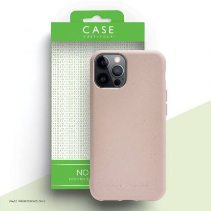 Case FortyFour No.100 Case - рециклируем хибриден кейс за iPhone 12, iPhone 12 Pro (розов)