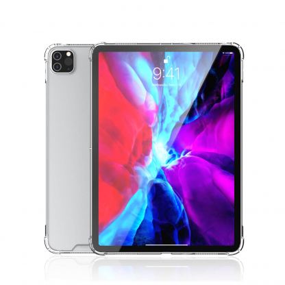 4smarts Hybrid Premium Clear Case - хибриден удароустойчив кейс за Apple iPad Pro 11 (2018), iPad Pro 11 (2020) (прозрачен)