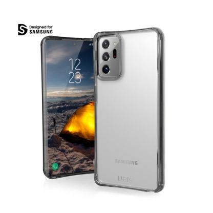 Urban Armor Gear Plyo Case - удароустойчив хибриден кейс за Samsung Galaxy Note 20 Ultra (прозрачен)