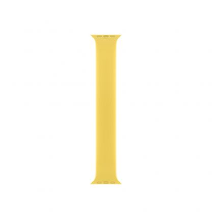 Sdesign Silicone SoloLoop Band - силиконова каишка за Apple Watch 42мм, 44мм (жълт)