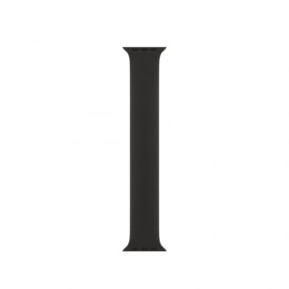 Sdesign Silicone SoloLoop Band - силиконова каишка за Apple Watch 38мм, 40мм (черен)