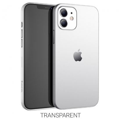Hoco Thin Series PP Protective Case - тънък полипропиленов кейс (0.40 mm) за iPhone 12 mini (прозрачен)