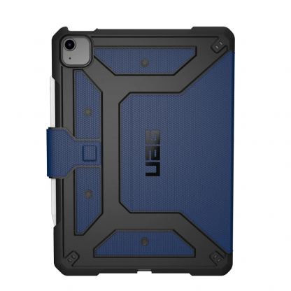 Urban Armor Gear Metropolis Case - удароустойчив хибриден кейс от най-висок клас за iPad Air 4 (2020), iPad Pro 11 (2020), iPad Pro 11 (2018) (син)