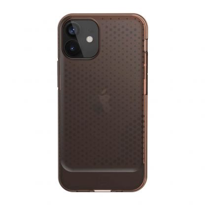 Urban Armor Gear Lucent Case - удароустойчив силиконов калъф за iPhone 12 mini (оранжев)