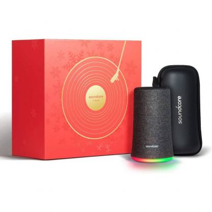 Anker SoundCore Flare Christmas Edition - безжичен блутут спийкър със светлинни ефекти (черен) 