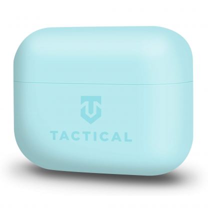 Tactical TPU Velvet Smoothie Case - термополиуретанов (TPU) удароустойчив калъф за Apple AirPods Pro (светлосин) 