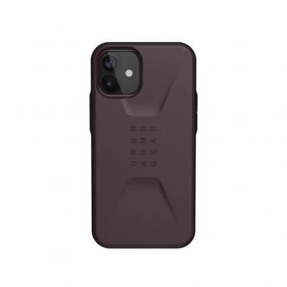 Urban Armor Gear Civilian - удароустойчив хибриден кейс за iPhone 12 mini (лилав)