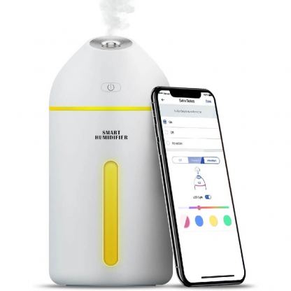 Meross Smart Wi-Fi Humidifier - смарт WiFi овлажнител за Android и iOS (бял)