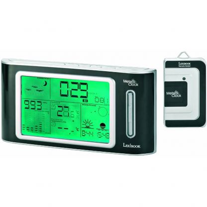 Lexibook Weather Station - метеорологична станция за дома с измерване на температура и влажност с предупреждение за бури и гръмотевици