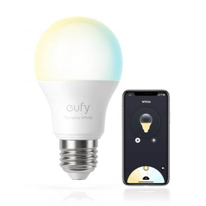 Anker Eufy Lumos Smart Bulb - E26 LED крушка с променлива бяла светлина и безжично управление за iOS и Android 