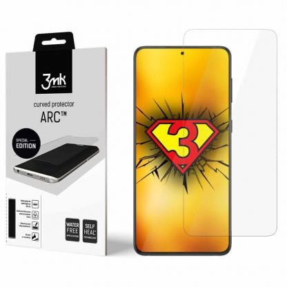 3MK ARC Special Edition - самовъзстановяващо се защитно покритие за дисплея на Samsung Galaxy S21 Ultra (прозрачен) 