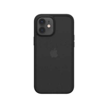 SwitchEasy AERO Plus Case - тънък хибриден кейс 0.38 мм. съвместим с MagSafe за iPhone 12, iPhone 12 Pro (черен)