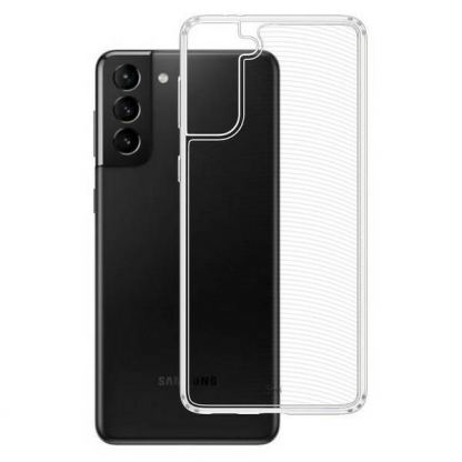 3MK Clear Case - поликарбонатов кейс за Samsung Galaxy S21 (прозрачен)