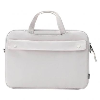 Baseus Basics Series 16 Shoulder Computer Bag (LBJN-H02) - стилна раница за Macbook Pro 16, MacBook Pro 15 и лаптопи до 16 инча (бял)