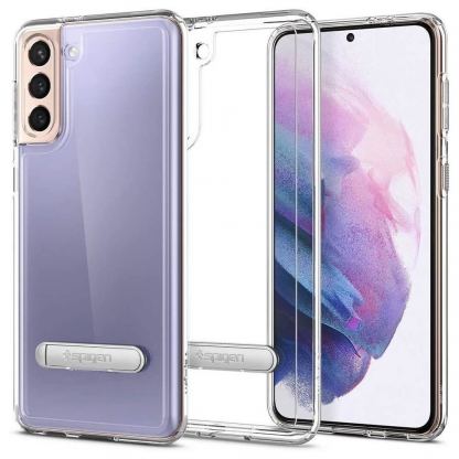 Spigen Ultra Hybrid Case - хибриден кейс с висока степен на защита за Samsung Galaxy S21 Plus (прозрачен)
