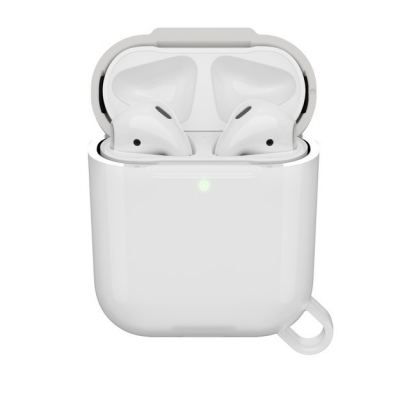 Otterbox AirPods Ispra Case - хибриден удароустойчив кейс за Apple Airpods и Apple Airpods 2 (прозрачен-сив)