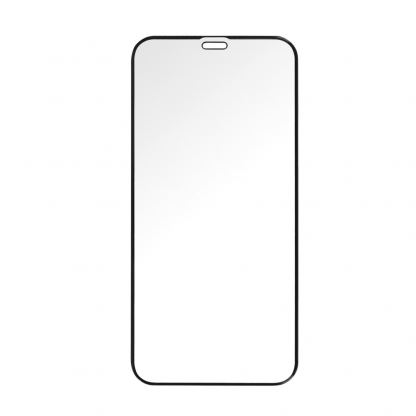 Prio 3D Glass Full Screen Curved Tempered Glass - калено стъклено защитно покритие за iPhone 12 mini (черен-прозрачен) (buik)