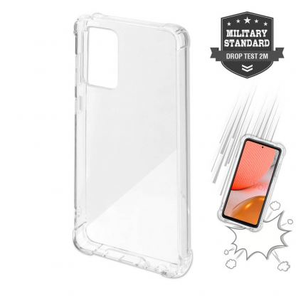 4smarts Hard Cover Ibiza - хибриден удароустойчив кейс за Samsung Galaxy A72 5G (прозрачен)