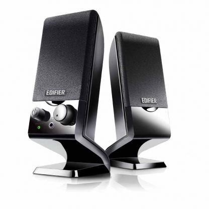 Edifier M1250 USB Powered Speakers - 2.0 аудио система с USB (черен)