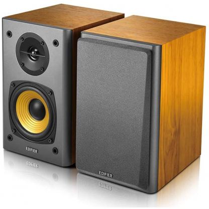 Edifier R1000 T4 Powered Amplified Bookshelf Speakers - 2.0 аудио система (кафяв)