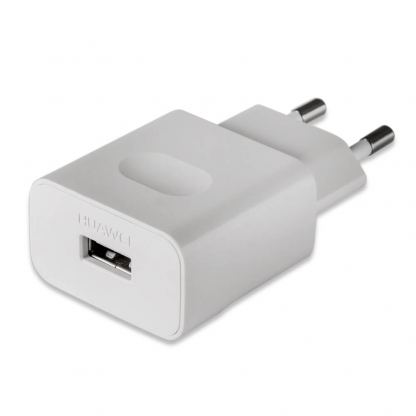 Huawei Fast Charger HW-090200EHQ - захранване за ел. мрежа с USB изход и технология за бързо зареждане за смартфони и таблети (bulk)