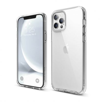 Elago Clear Silicone Case - силиконов (TPU) калъф за iPhone 12, iPhone 12 Pro (прозрачен)