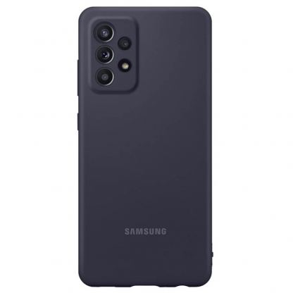 Samsung Silicone Cover EF-PA525TBEGWW - оригинален силиконов кейс за Samsung Galaxy A52 (черен)