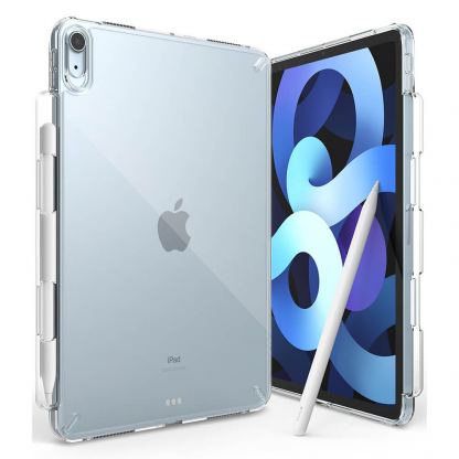 Ringke Fusion Case - удароустойчив хибриден кейс за iPad Air 4 (2020) (прозрачен)