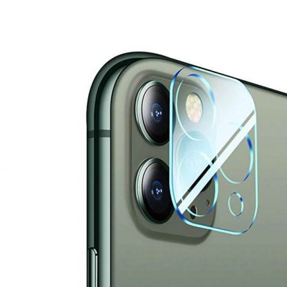 Wozinsky Full Camera Glass - предпазен стъклен протектор за камерата на iPhone 11 Pro, iPhone 11 Pro Max (прозрачен)