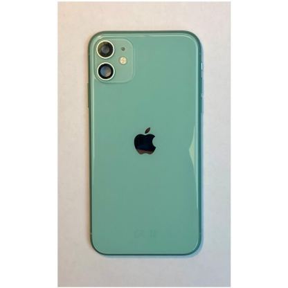 Apple iPhone 11 Backcover Full Assembly - оригинален резервен заден капак заедно с Lightning порт, безжично зареждане и бутони (зелен)